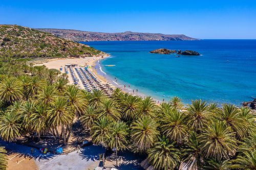 Palm Vai Beach, Crete, Greece 