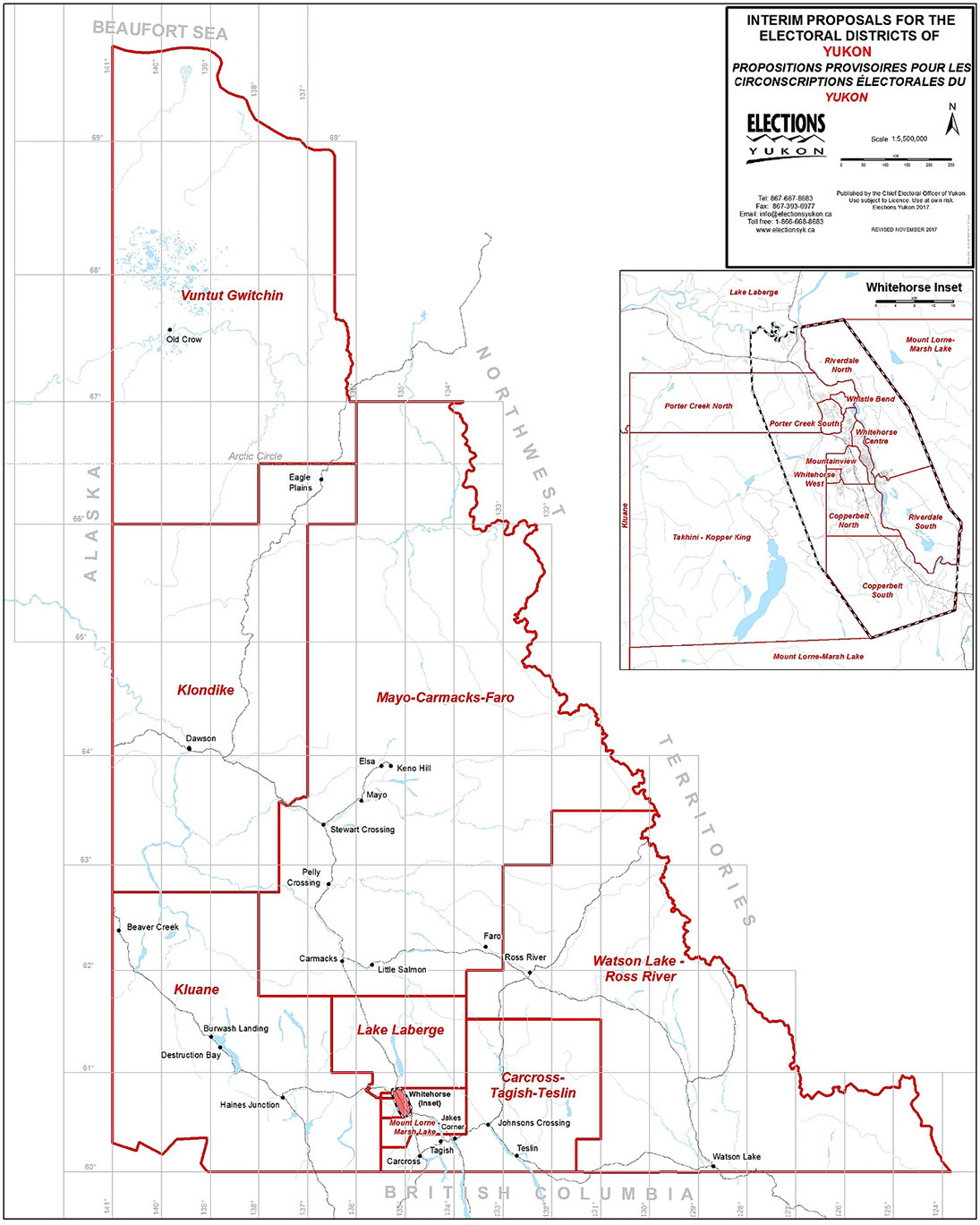 Whitehorse Daily Star: Major alterations proposed for electoral map