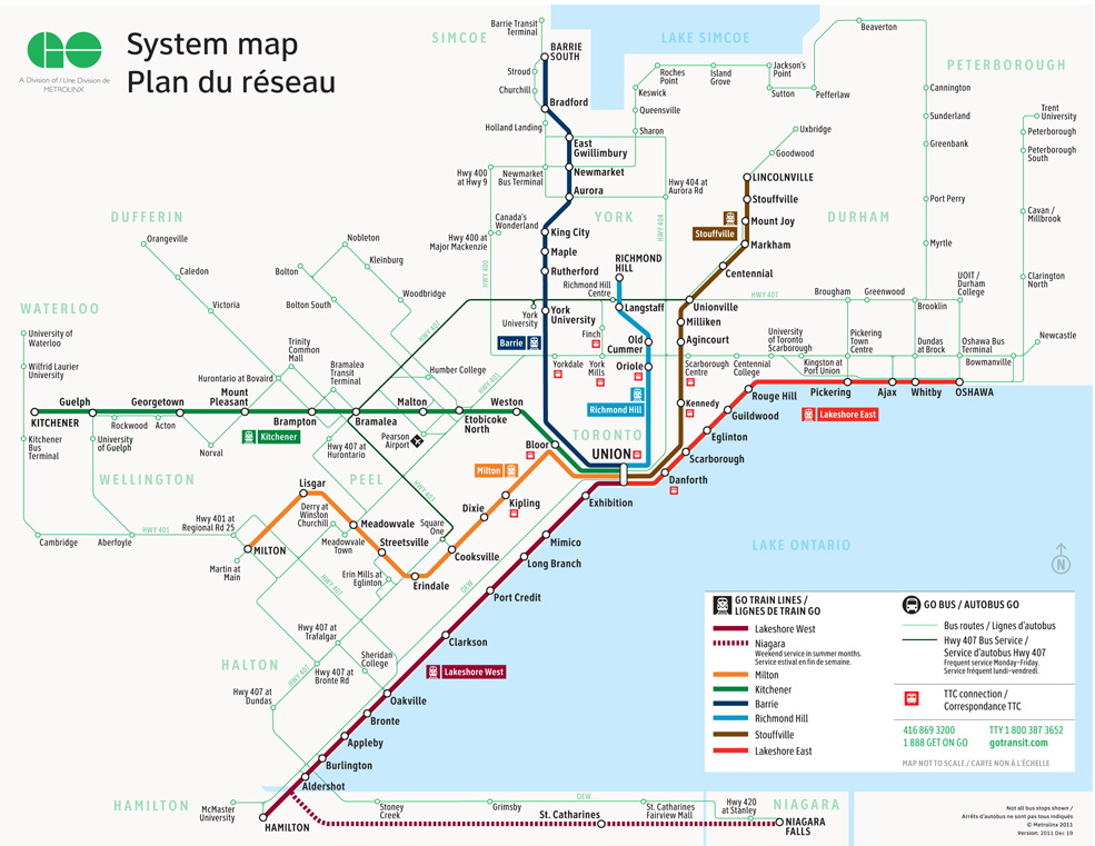 Go Train Map