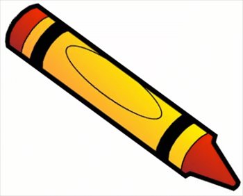 Crayon clip art free clipart images