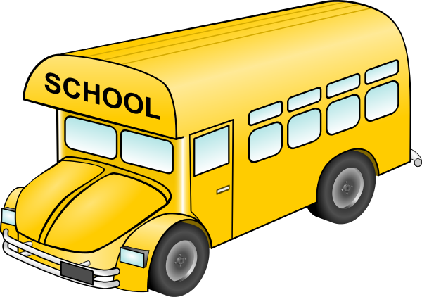 free clip art school bus clipart images 9