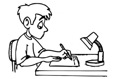 homework clip art for kids free clipart black white