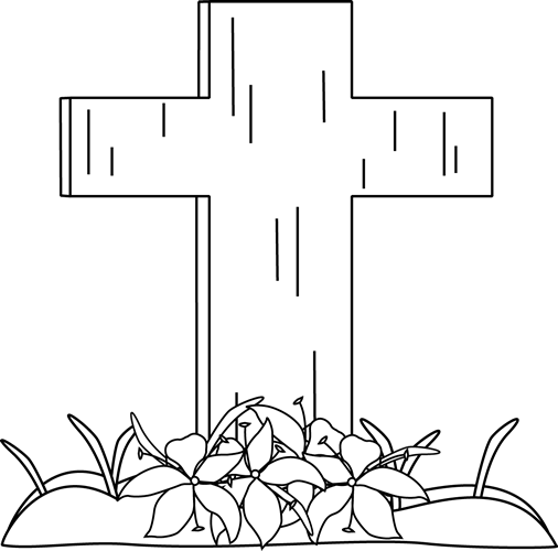 Cross black and white easter cross black and white clipart 4 - WikiClipArt