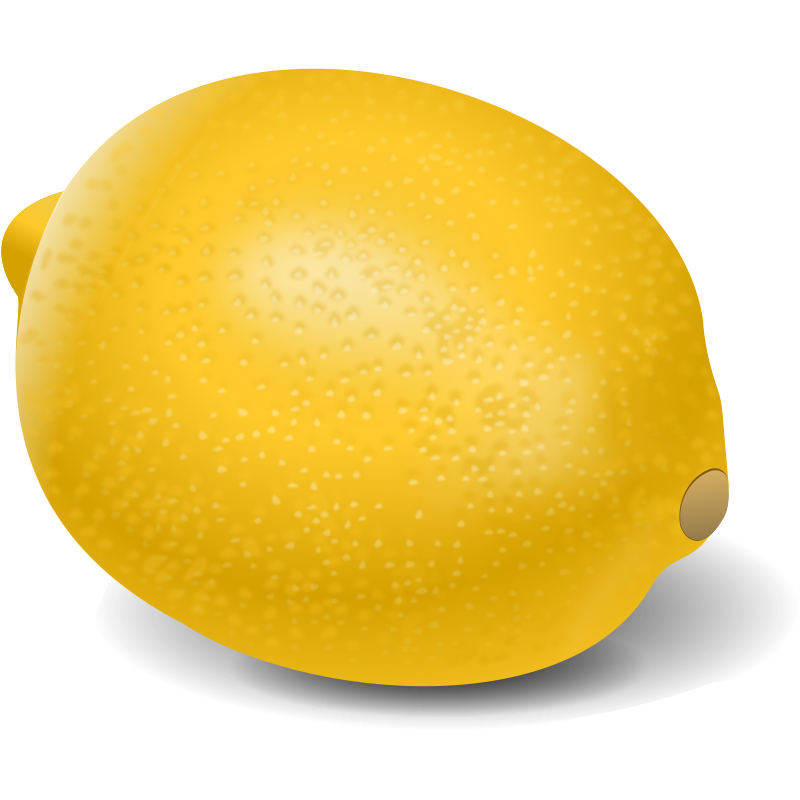 Lemon slice clip art 2