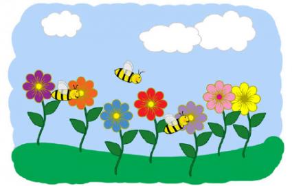 Preschool spring clipart