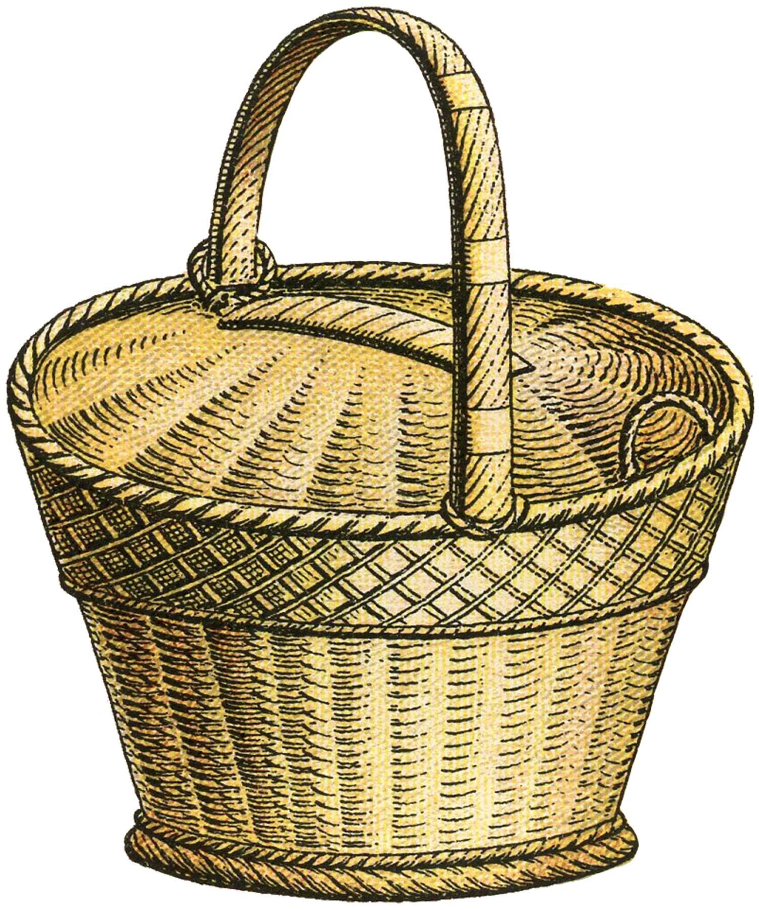 Picnic basket clip art tumundografico wikiclipart 2