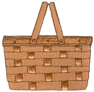 Picnic basket clipart free clip art images basket clipart