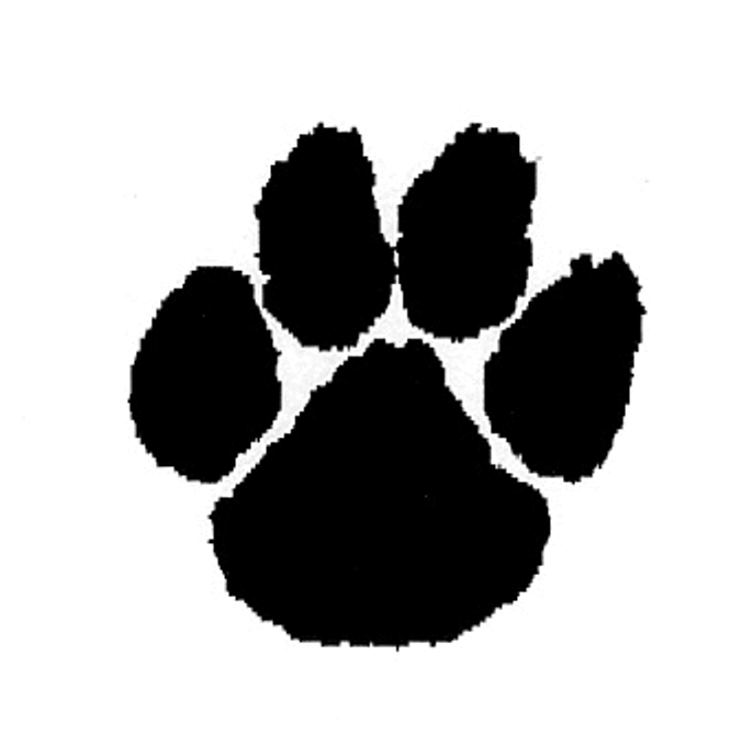 Bear claw dog paw print clip art free download