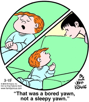 Yawn clip art