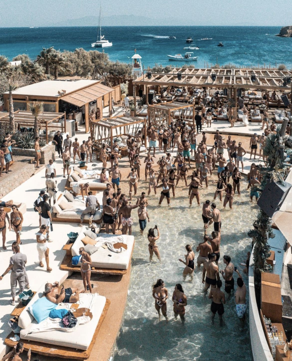 SantAnna Beach Club, Mykonos