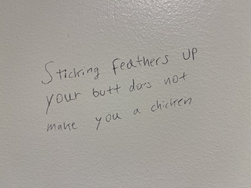 Toilet wisdom