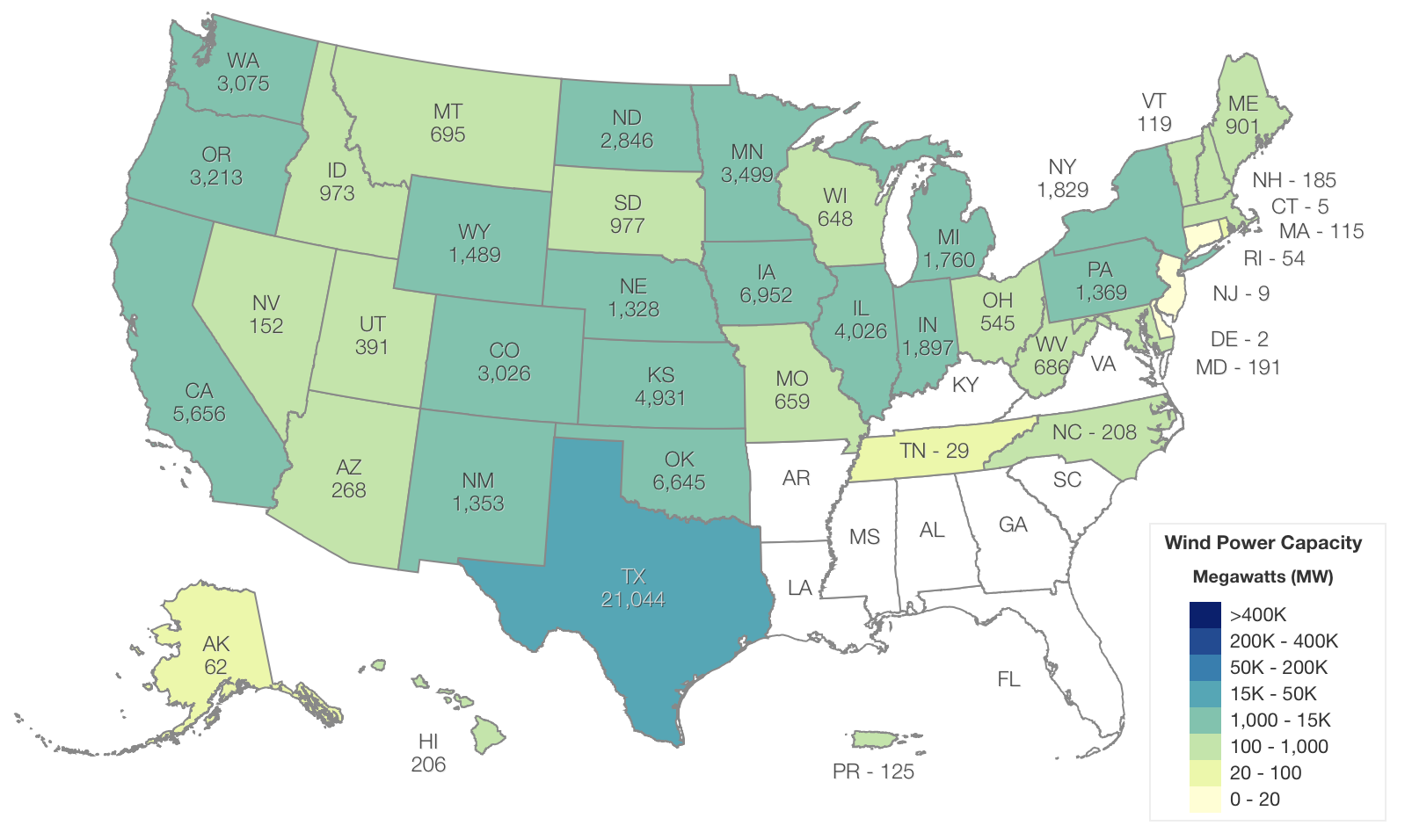 Wind Power Map