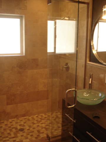 Frameless Shower Enclosure