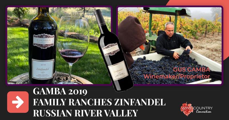 alt="Gamba Family Ranches Zinfandel banner"