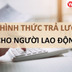 Các hình thức trả lương cho người lao động