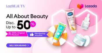 Flash Sale Kecantikan 50%