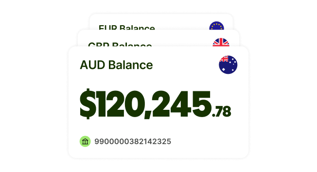 Wise balance for Australian dollar.