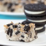 Oreo Peanut Butter Swirl White Chocolate Fudge Recipe. Great for holidays.