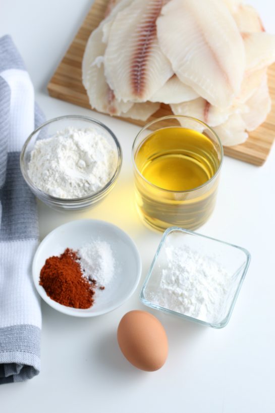 Ingredients needed to make the beer-battered Baja Fish Tacos recipe: 