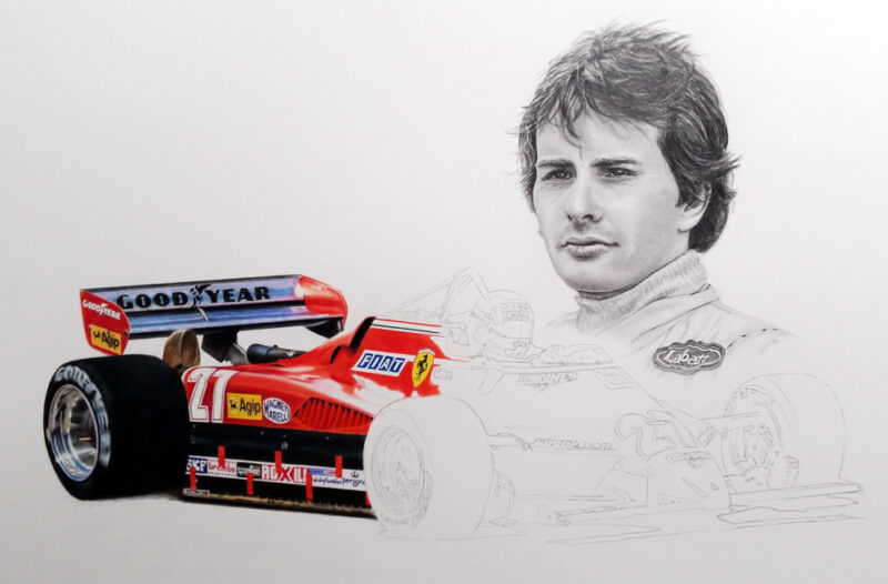 Gilles Villeneuve, Ferrari 126 C2 - Prints - Image 7