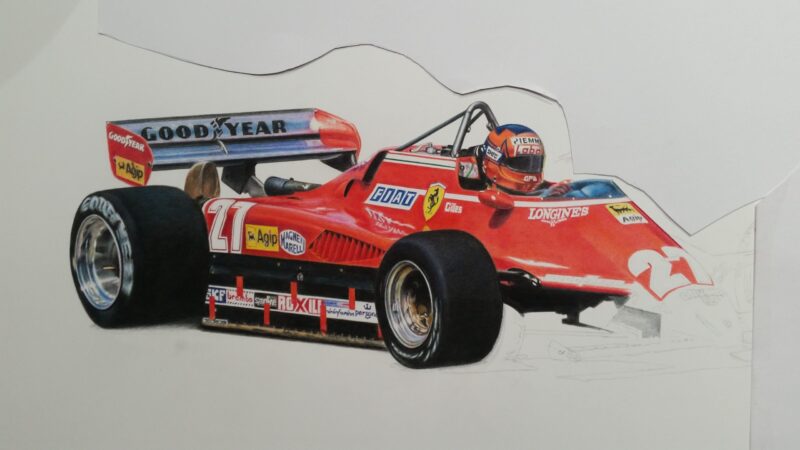 Gilles Villeneuve, Ferrari 126 C2 - Prints - Image 9