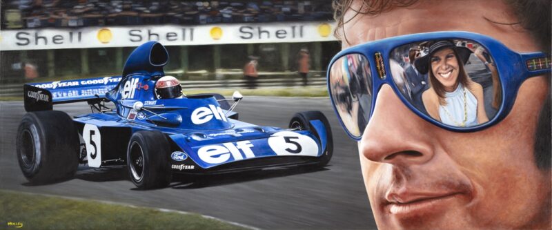 Sir Jackie Stewart, Devoted - Original Artwork - Image 19