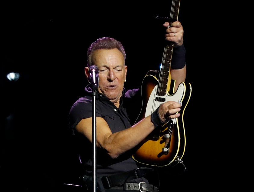 Bruce Springsteen Accidentally Hits Guitar Tech with His Guitar