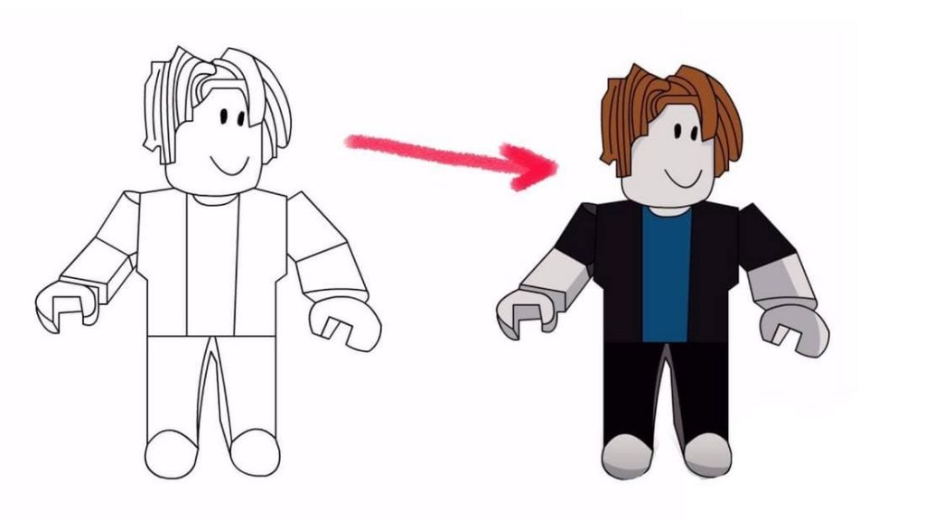 Desenhos para Colorir Roblox