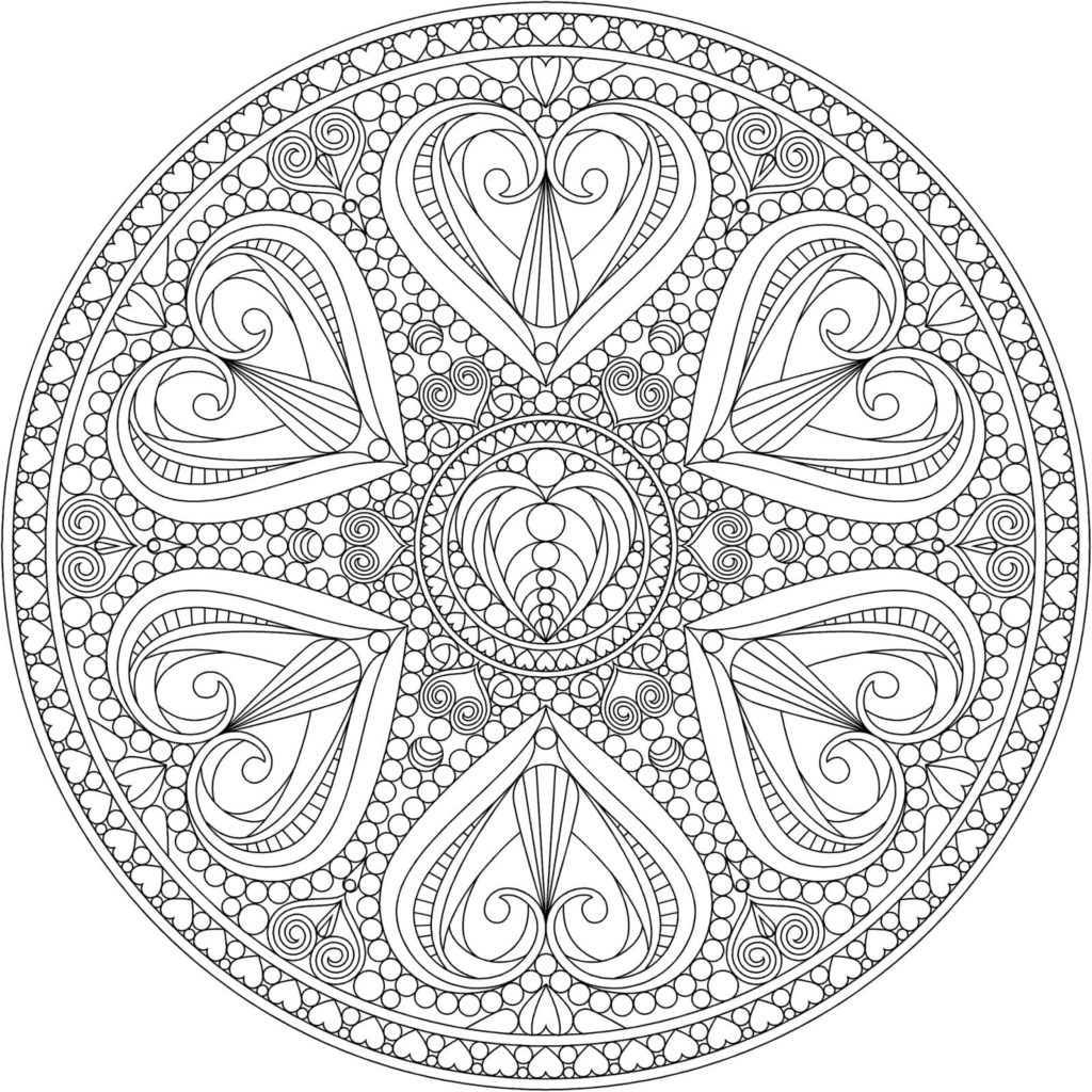 Dibujos de Mandalas para Colorear. Imprime gratis