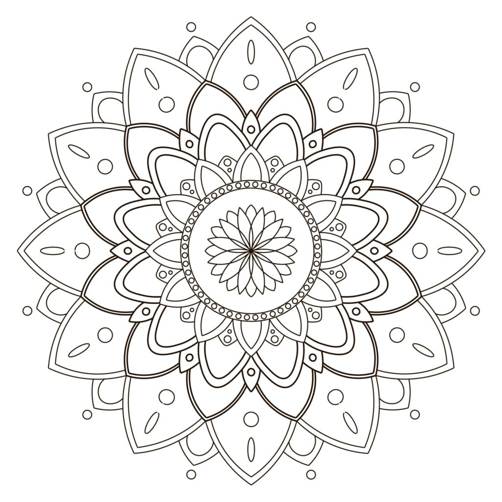 Dibujos de Mandalas para Colorear. Imprime gratis