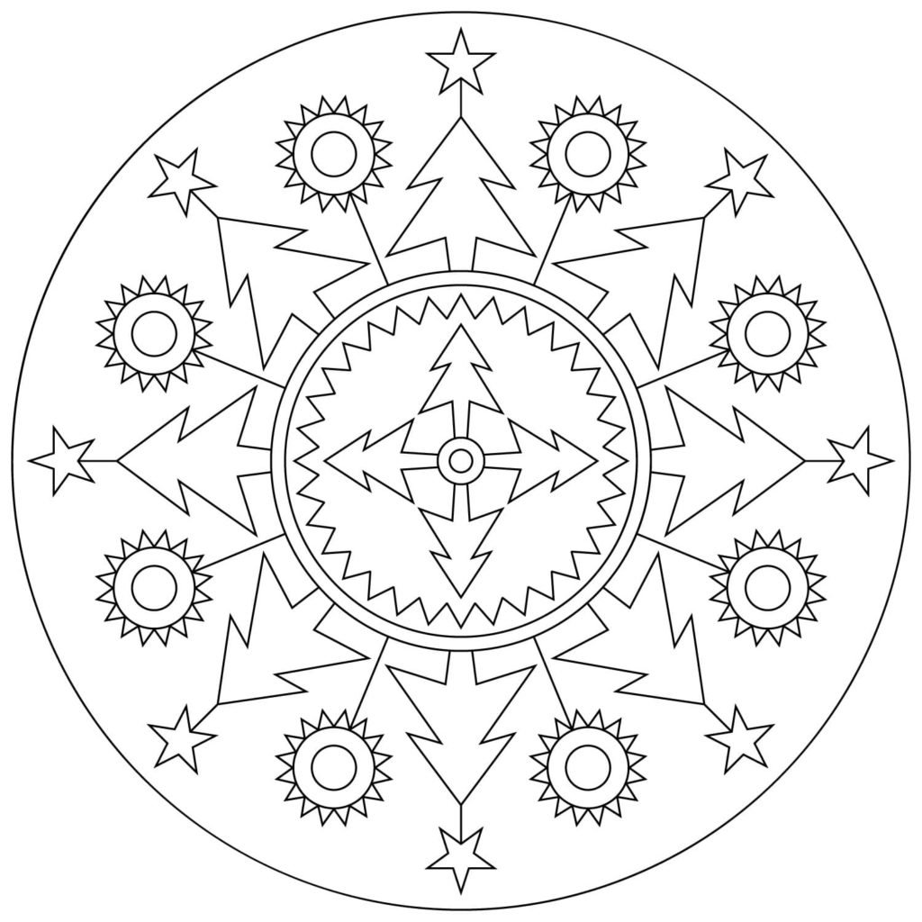 Mandala de año nuevo