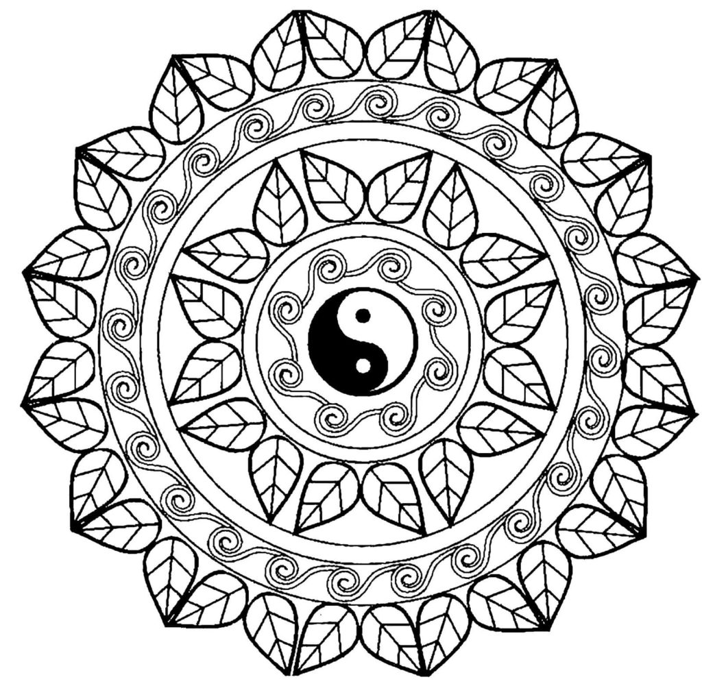 Dibujos de Mandalas para Colorear. Imprime gratis