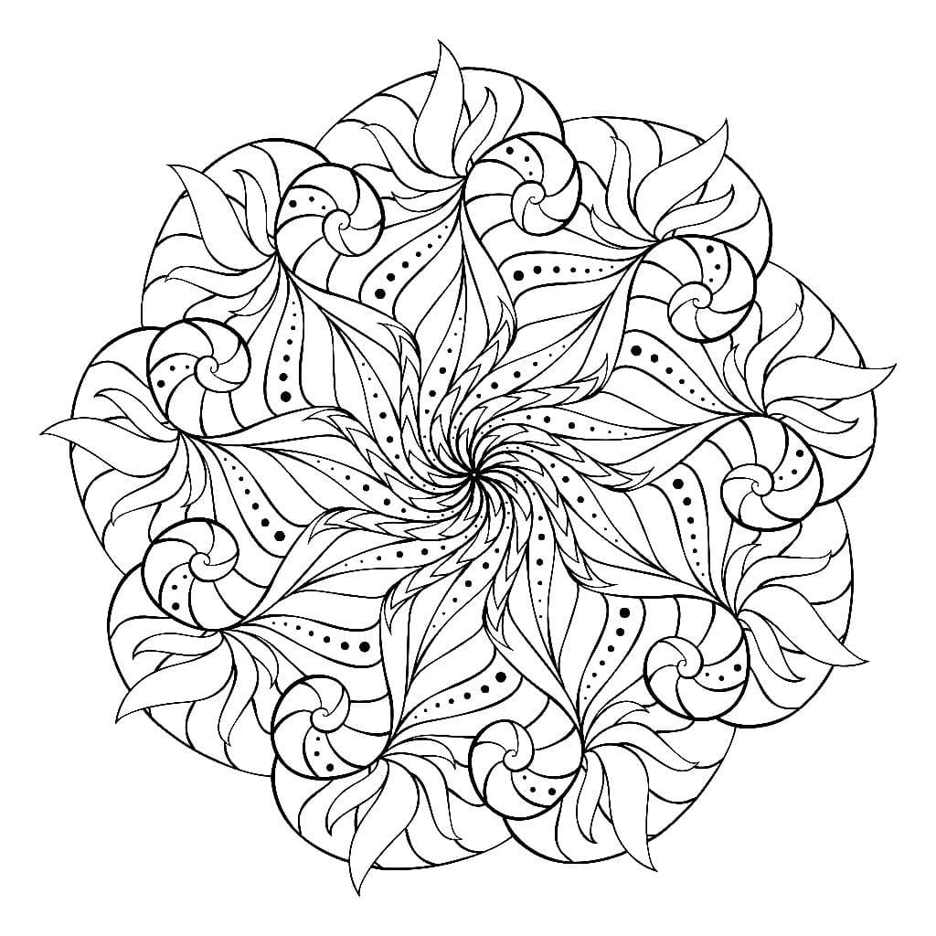 Dibujos de Mandalas para Colorear. Imprime gratis