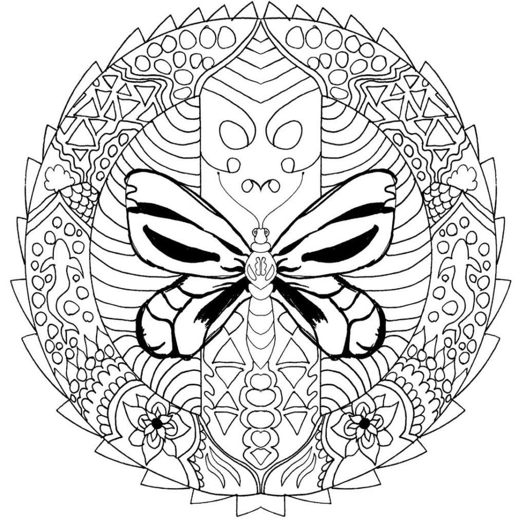 Dibujos de Mandalas para Colorear. Imprime gratis