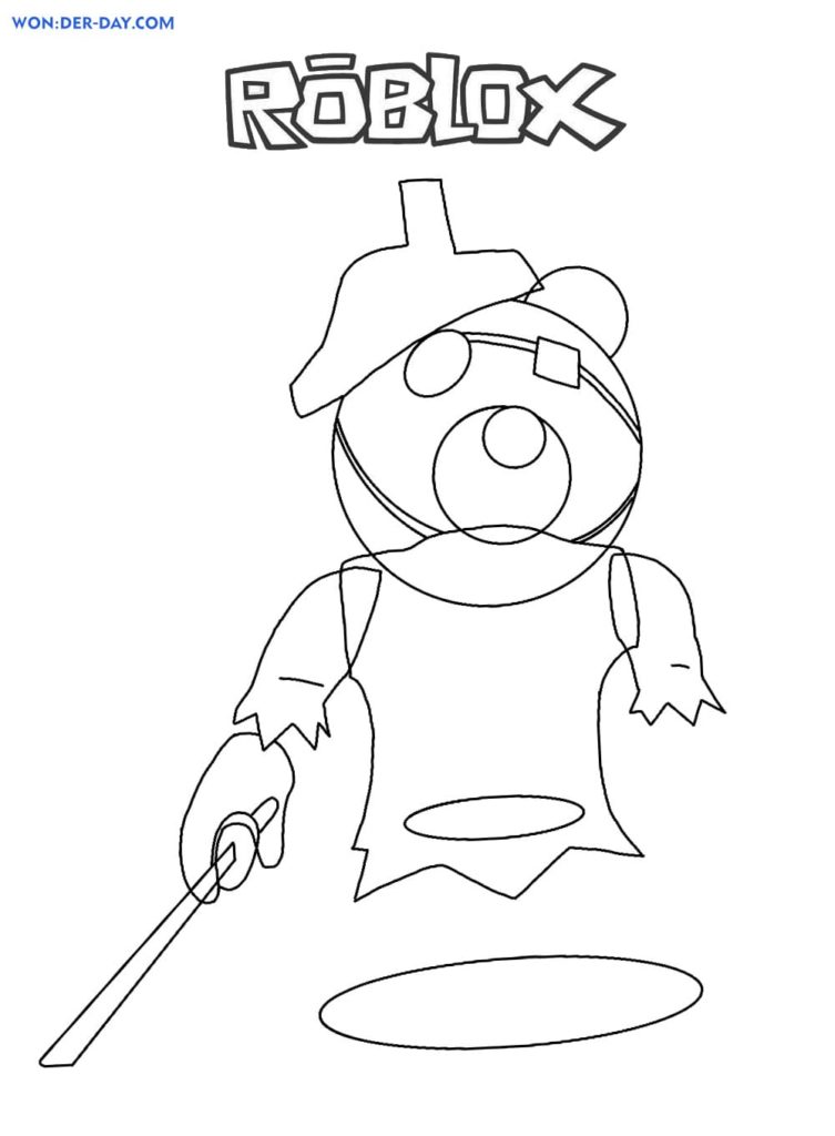 Desenhos para Colorir Roblox