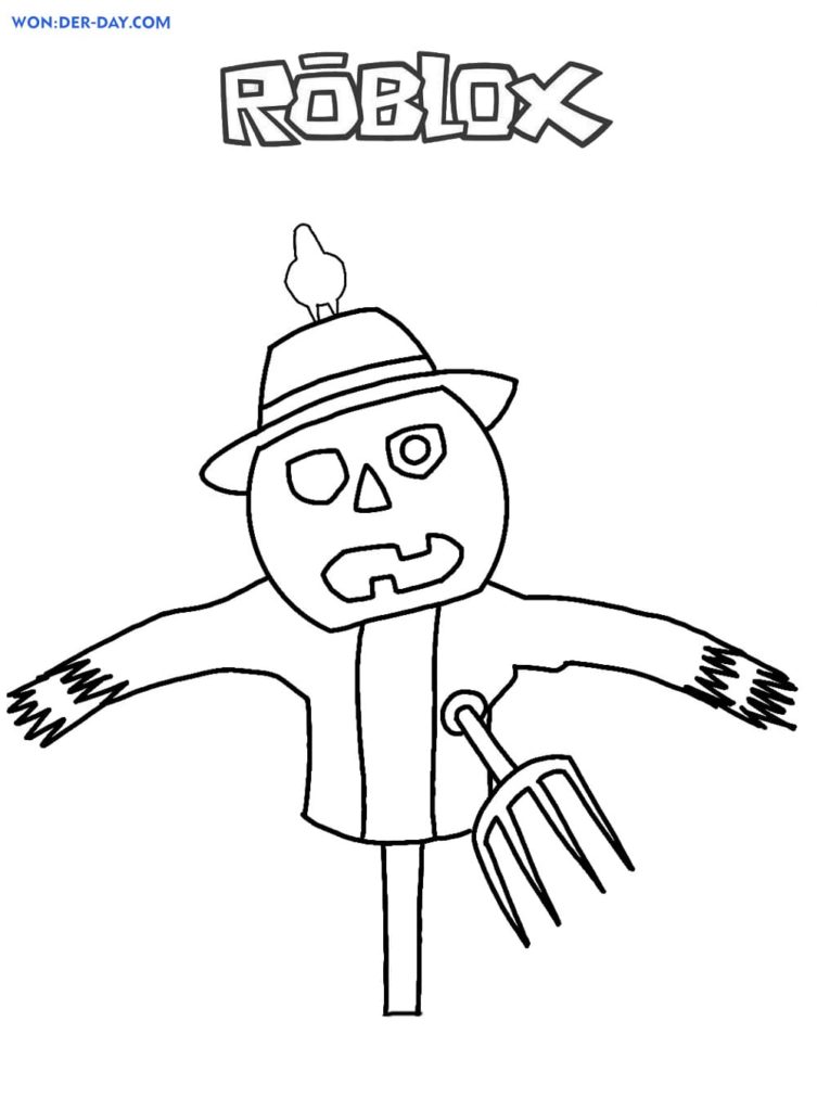 Desenhos para Colorir Roblox