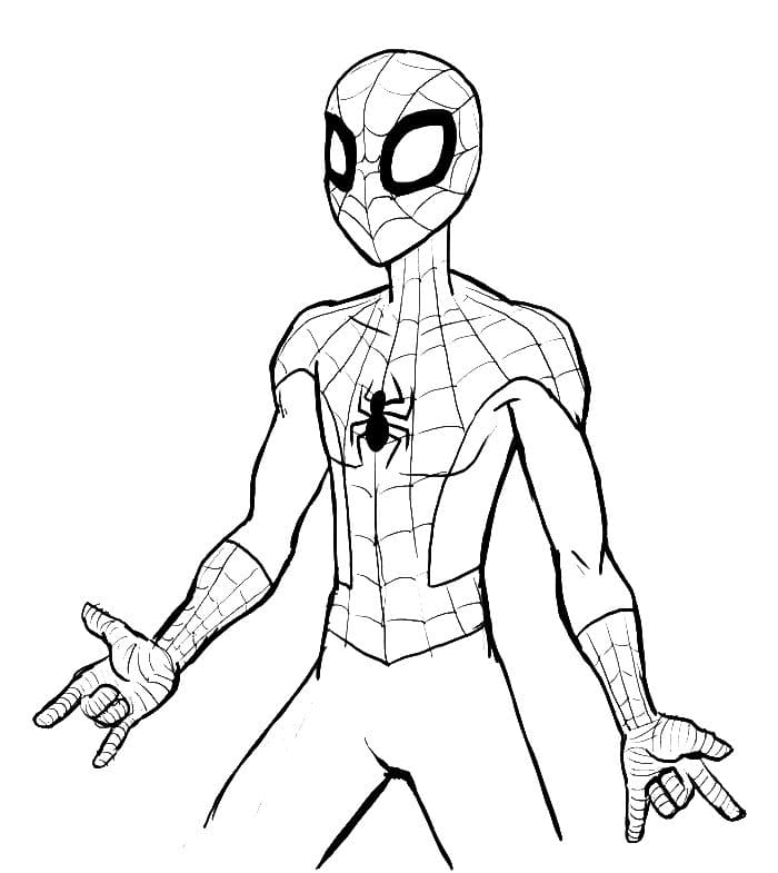 Miles Morales coloring pages. Free printable coloring pages