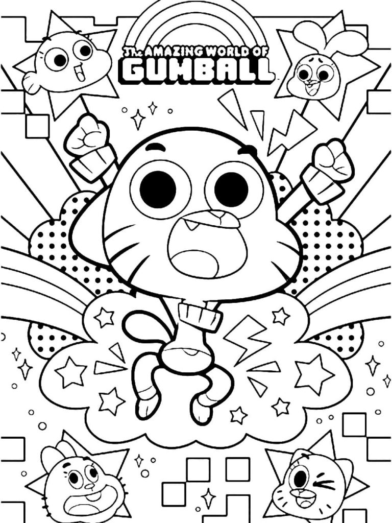 Cartoon Network Coloring Pages