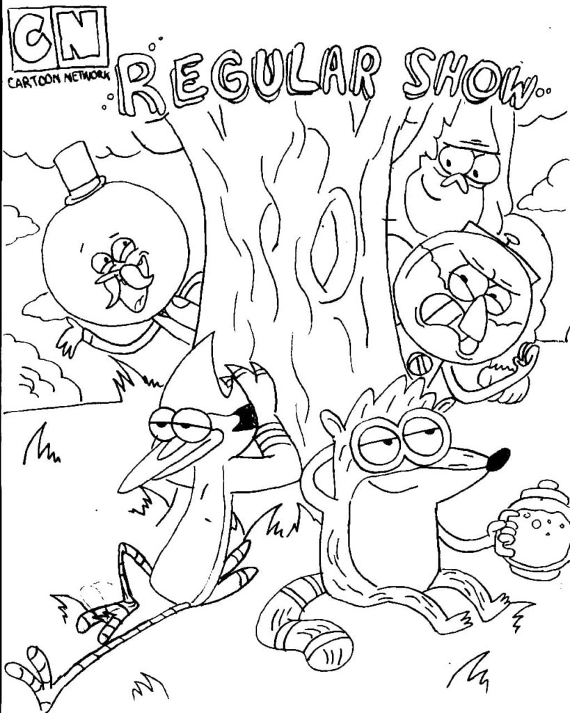 Cartoon Network Coloring Pages