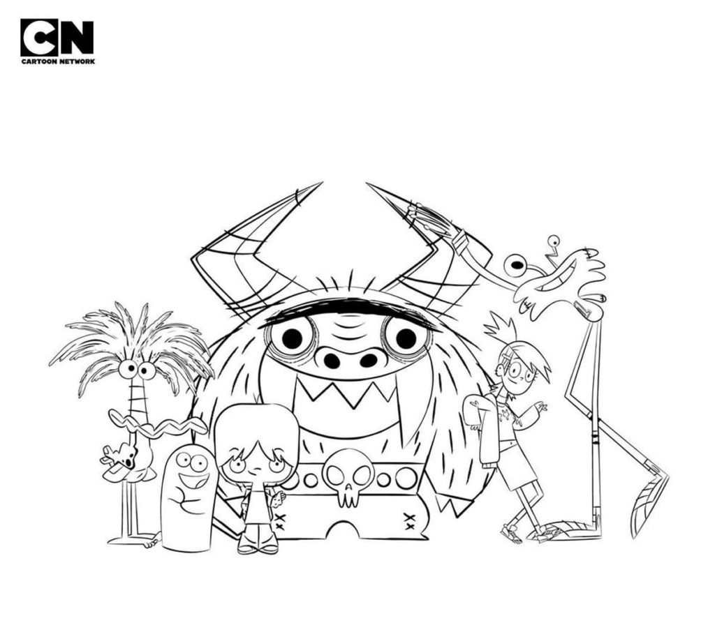 Cartoon Network Coloring Pages