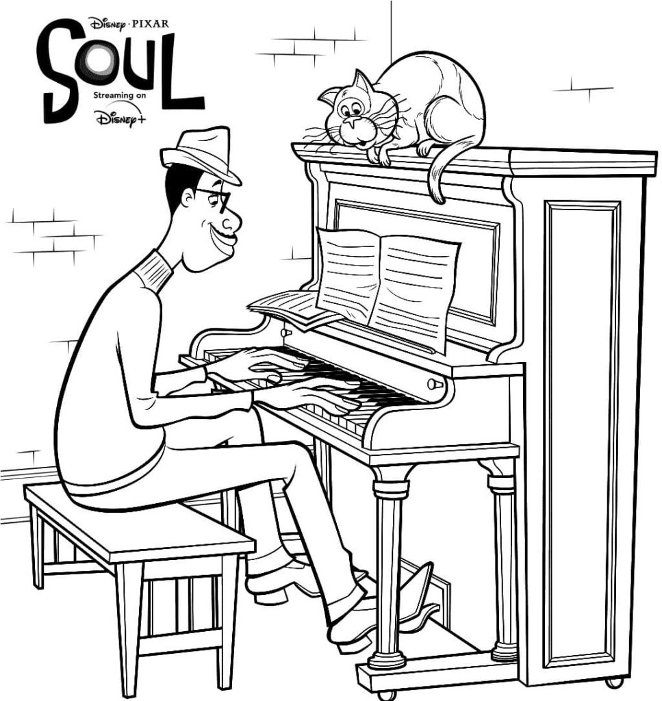 Soul Coloring pages