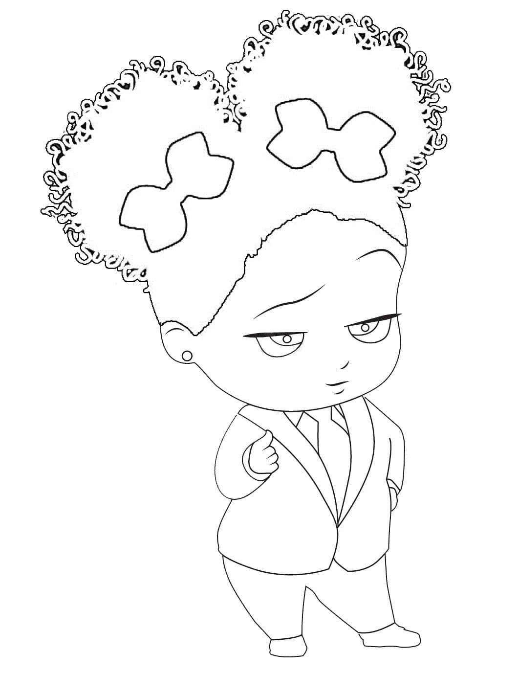 The Boss Baby Coloring Pages