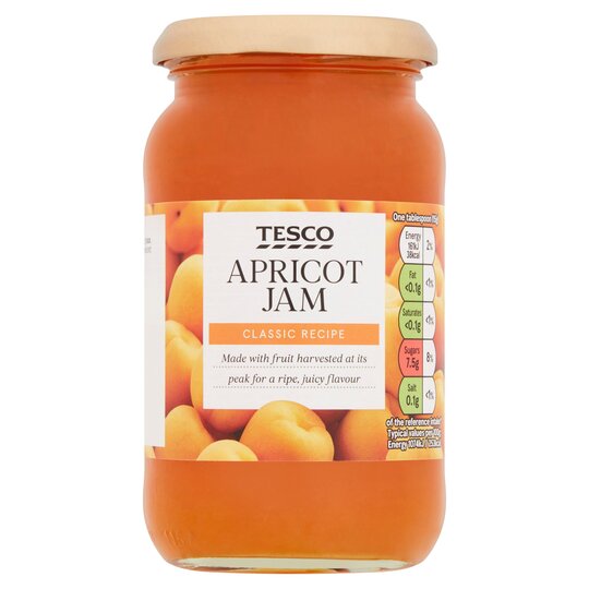 Tesco Apricot Jam 454G