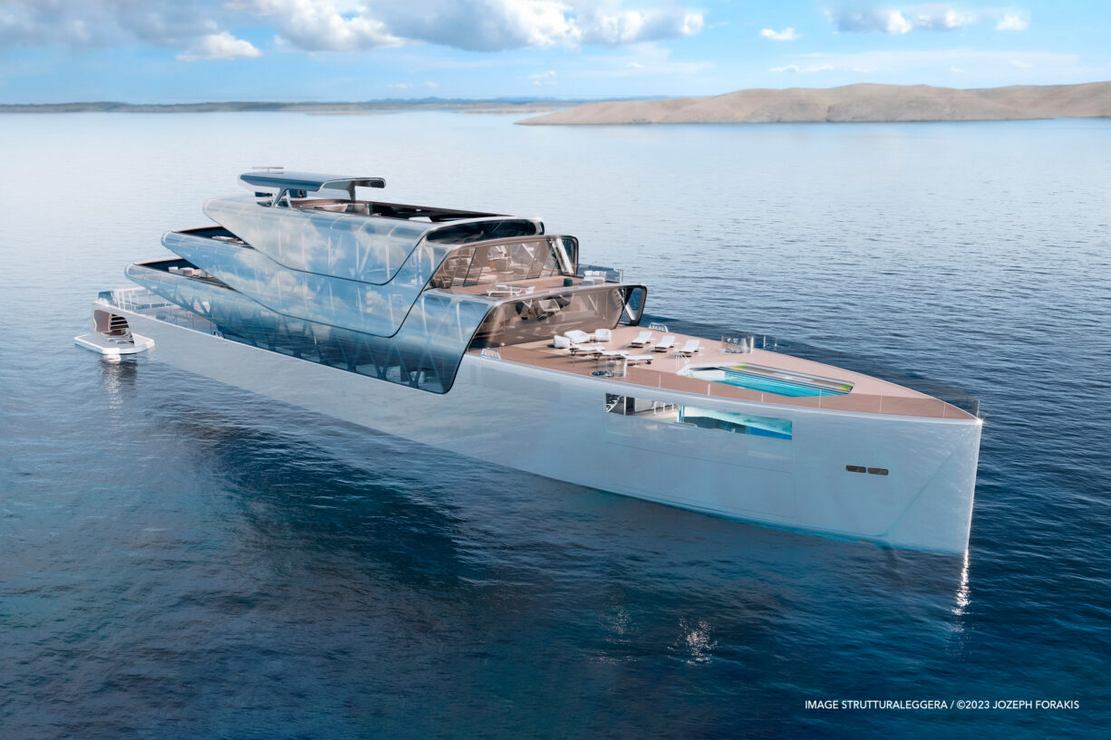 Pegasus 88m 3D-Printed Solar-Electric Superyacht (10)