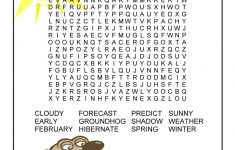 Groundhog Day Word Search | Groundhog Day, Groundhog Day