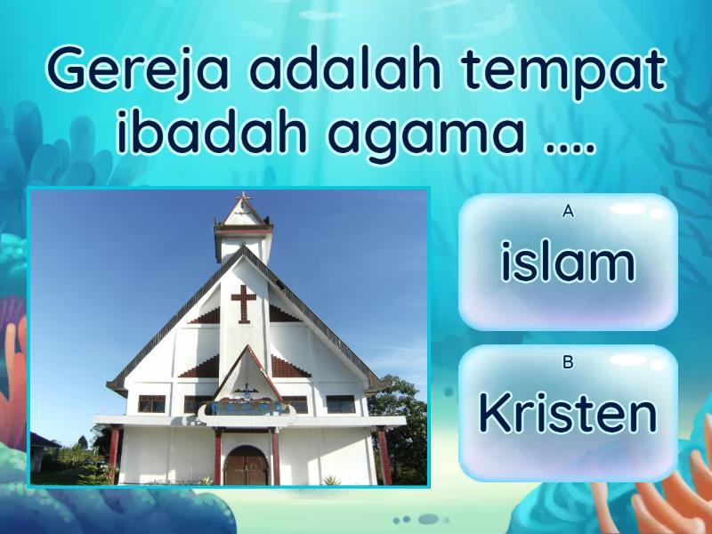 Agama dan tempat ibadah - Quiz