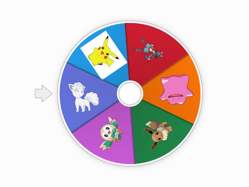 jaki to pokemon - Random wheel