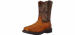 Ariat Men's Sierra - Wide Square Toe Pull On Work Boot