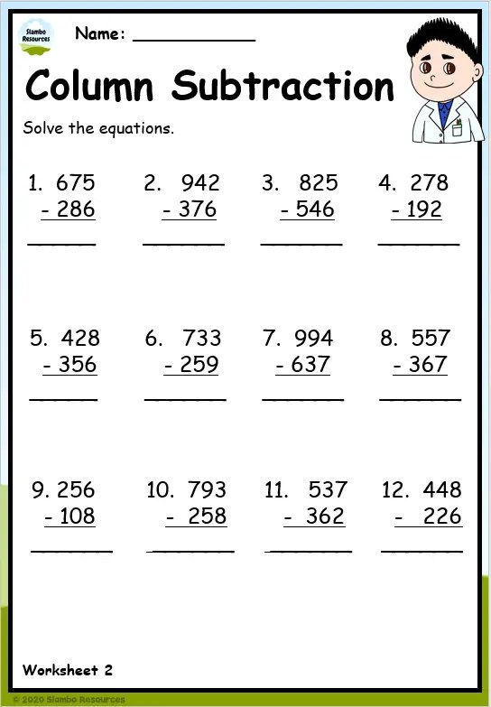 FREE 5th Grade Math Worksheets - Worksheets Library