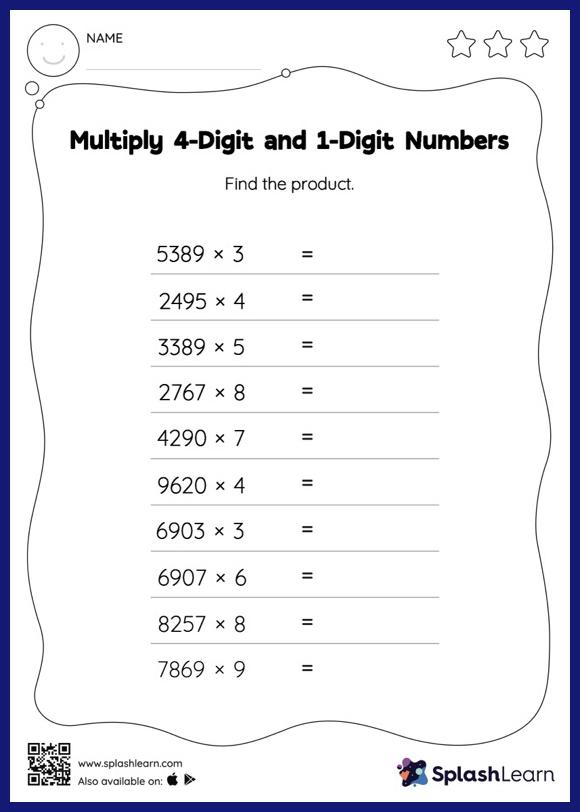 Simple Multiplication Worksheet Maker - Create Infinite Math Worksheets ...